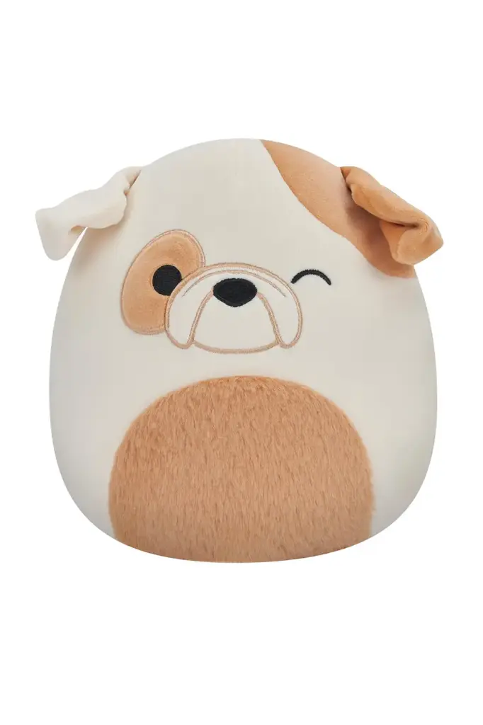 Original Squishmallows Original 7.5-Inch Brock Winking Bulldog CR04082