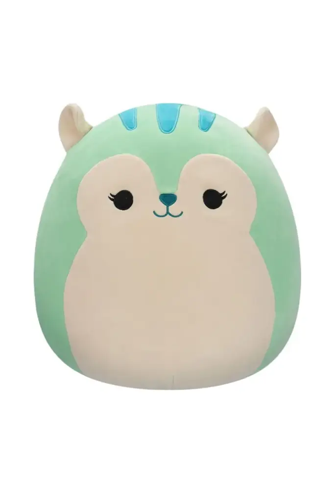 Original Squishmallows Original 7.5-Inch Erma the Mint Green Squirrel Plush CR05410