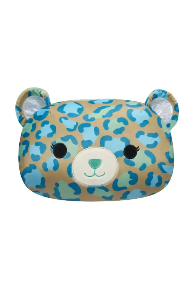 Original Squishmallows Stackables 12-Inch Enos Dark Green Leopard Plush CR05458
