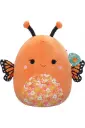 Squishmallows16-Inch Mony The Orange Monarch Butterfly with a Floral Belly Large Plush CR05473