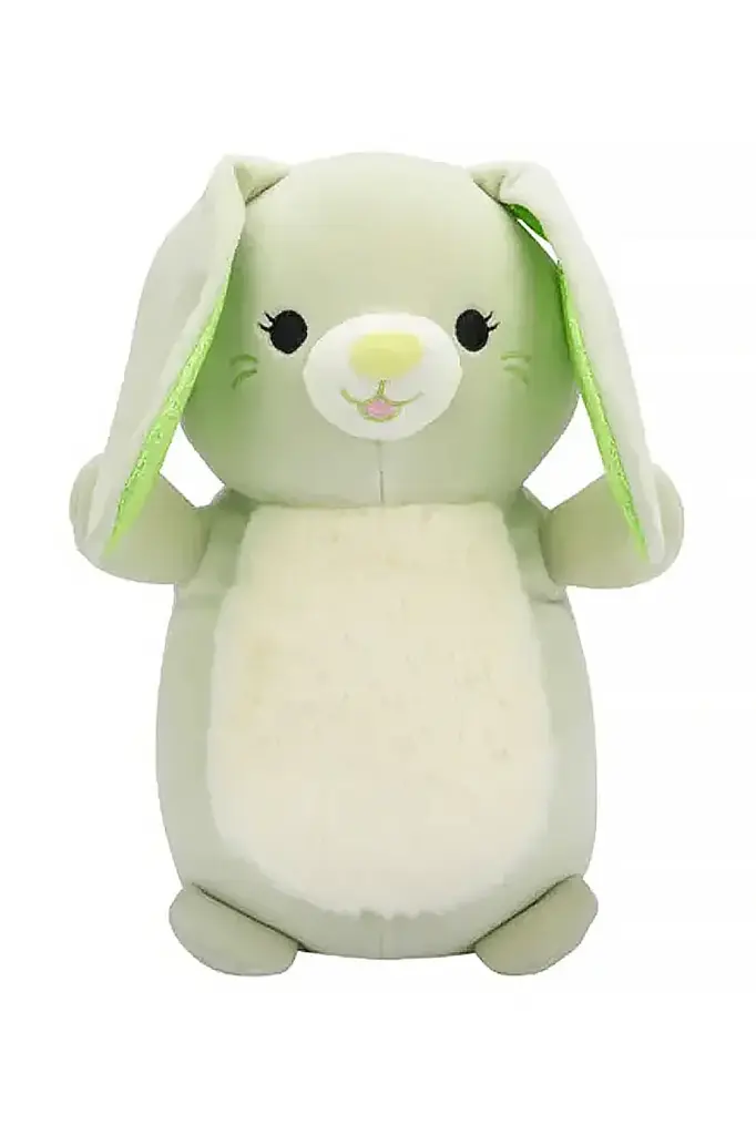 Original Squishmallows Hugmees Hara The Green Bunny 10-Inch Plush HM00373