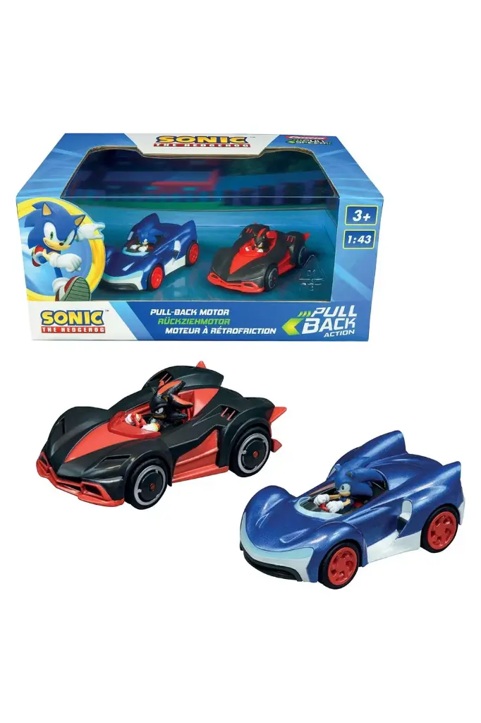 Carrera Pull & Speed Sonic the Hedgehog 2 Vehicles 13023