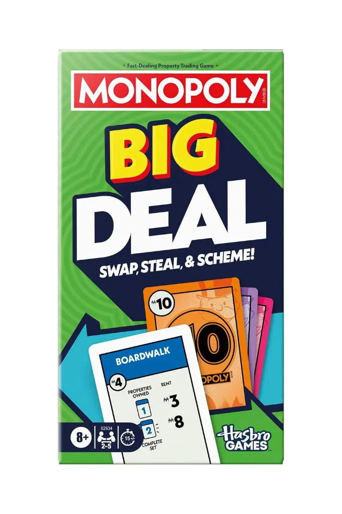 Hasbro Games Monopoly Big Deal Card Game G2634