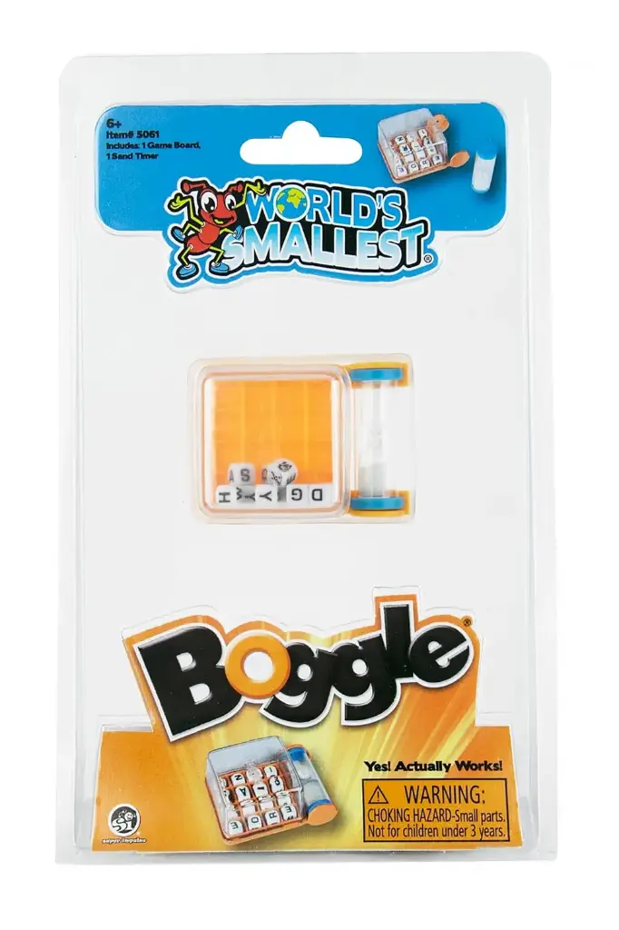World's Smallest Boggle 5061