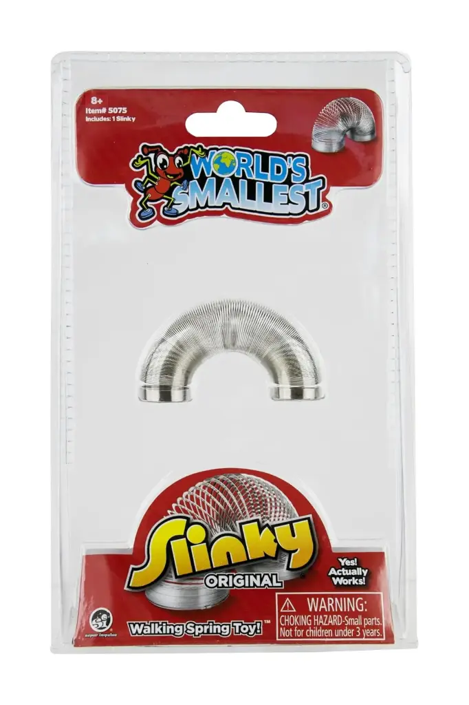 World's Smallest Slinky Walking Spring Toy 5075