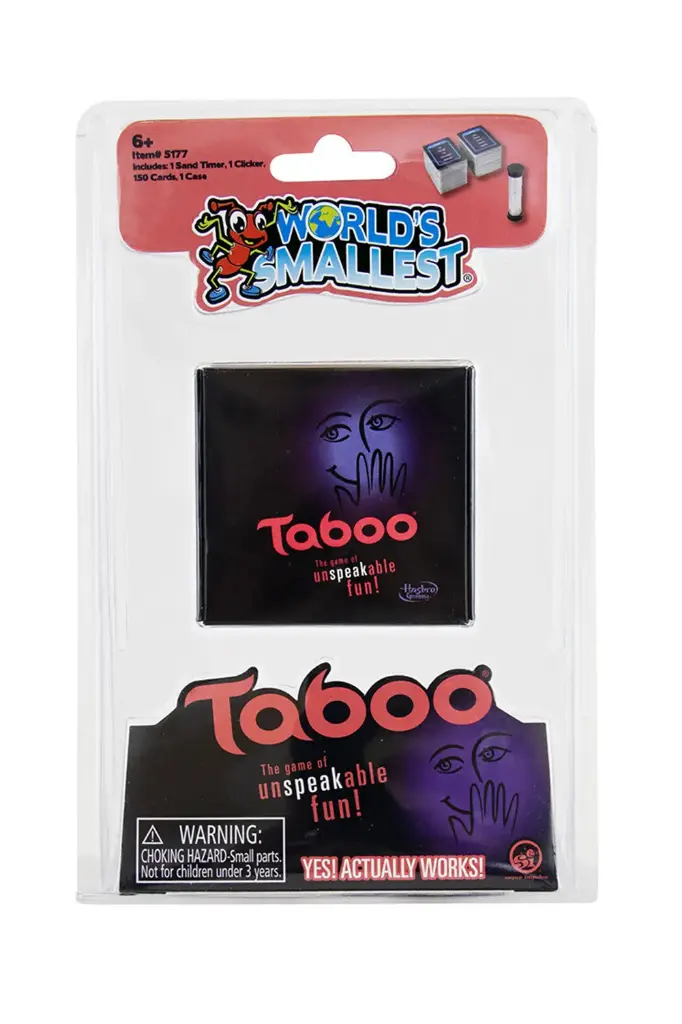 Taboo World's Smallest 5177