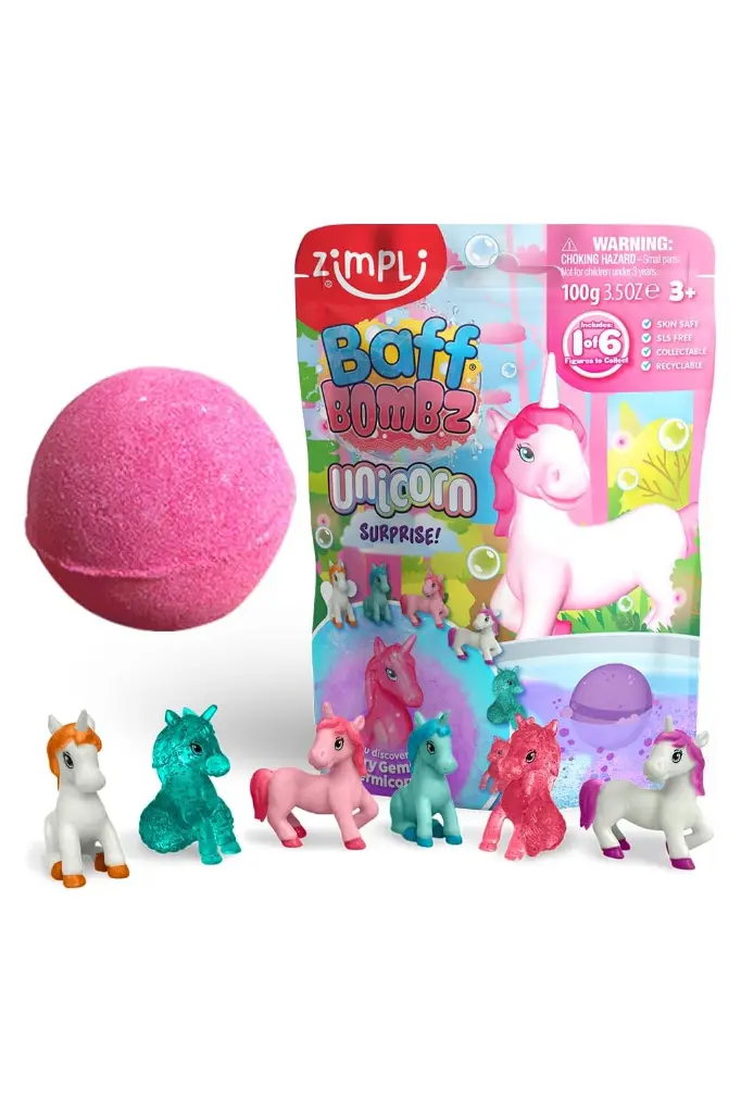 Zimpli Unicorn Surprise Baff Bombz 6929