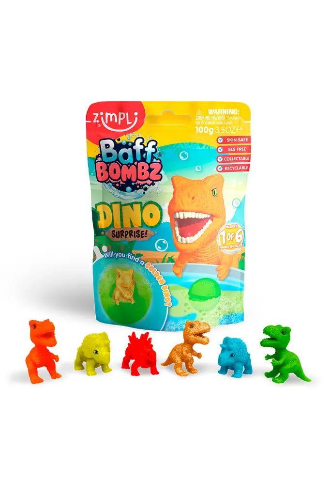Zimpli Dino Surprise Baff Bombz 6930