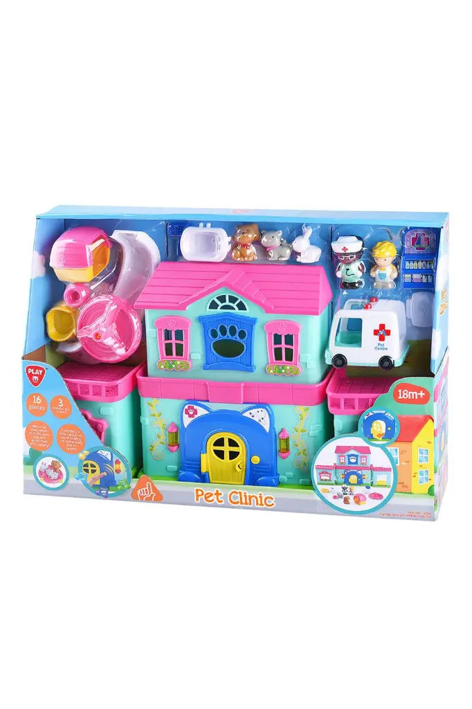 Play Animal Complex Pet Clinic 16 pcs 4324