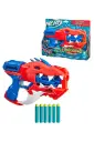 Nerf DinoSquad Raptor-Slash Dart Blaster, 6-Dart Rotating Drum F2475