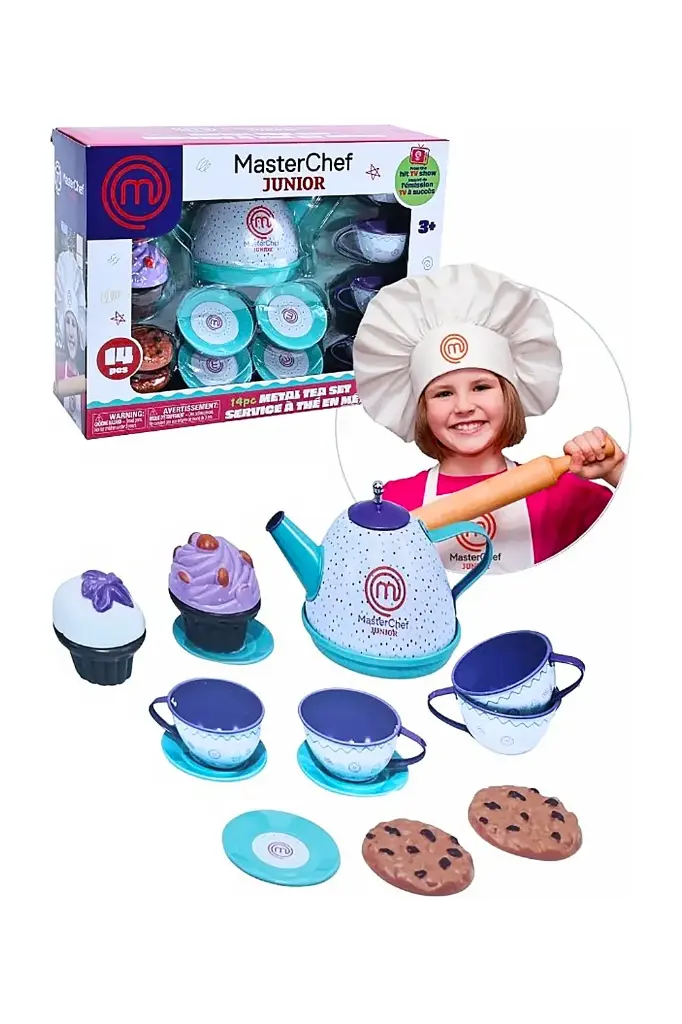 MasterChef Junior 14 Pcs Metal Tea Set 004020T