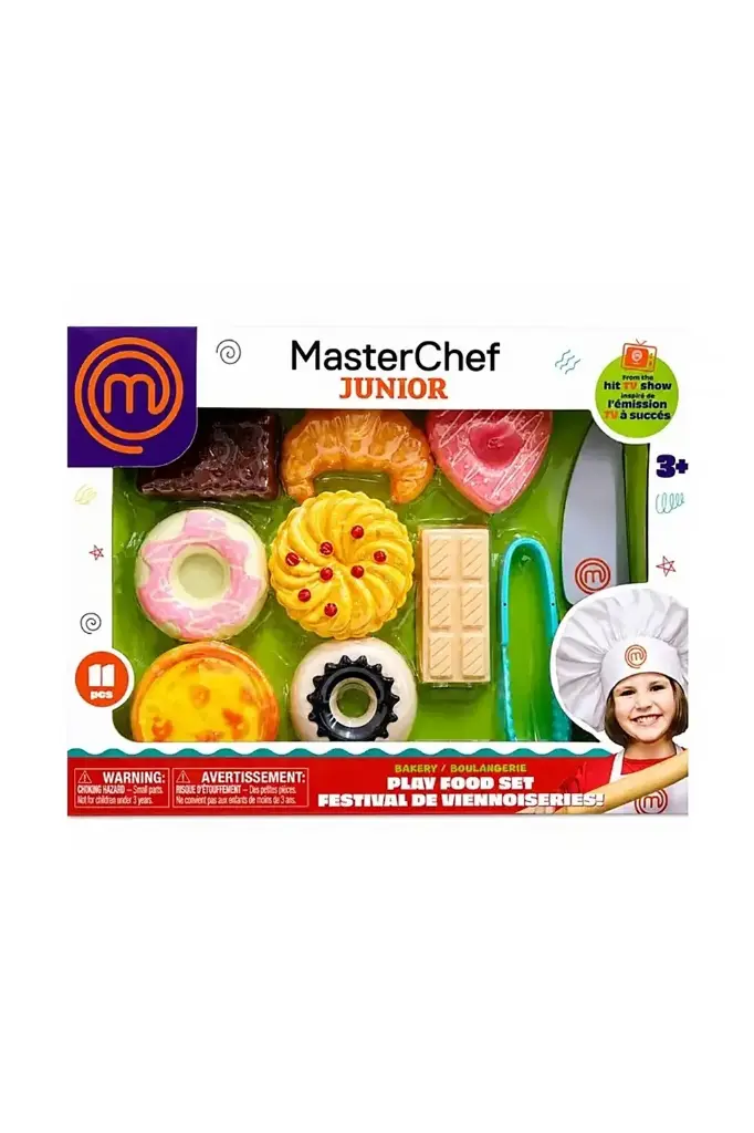 MasterChef Junior 11 Pcs Play Food Set Bakery 004036T