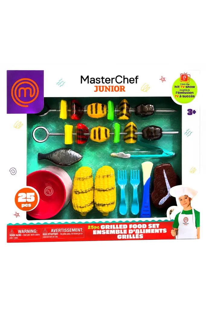 MasterChef Junior 25 Pcs Grilled Food Set 004428T