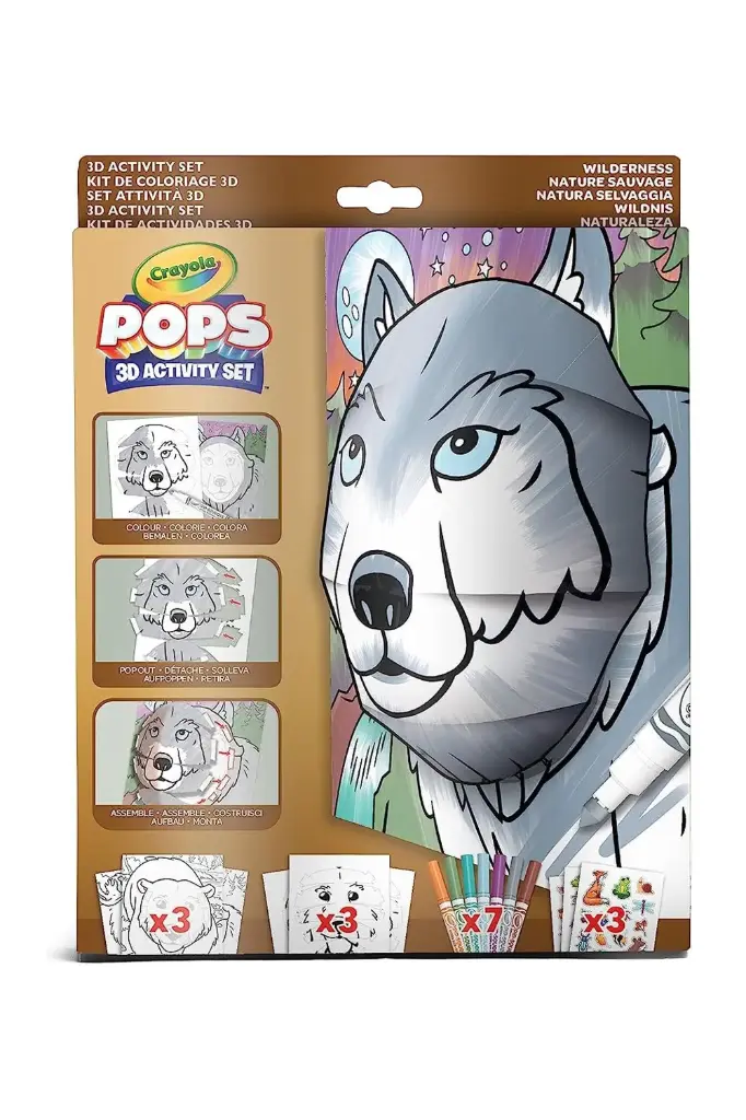 Crayola POPS 3D Activity Set - Wilderness 042807