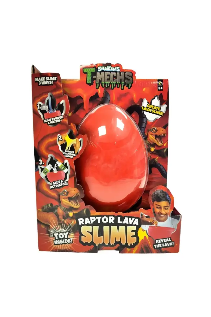 Shakems T-Mechs Raptor Lava Slime Surprise Egg 50063TG