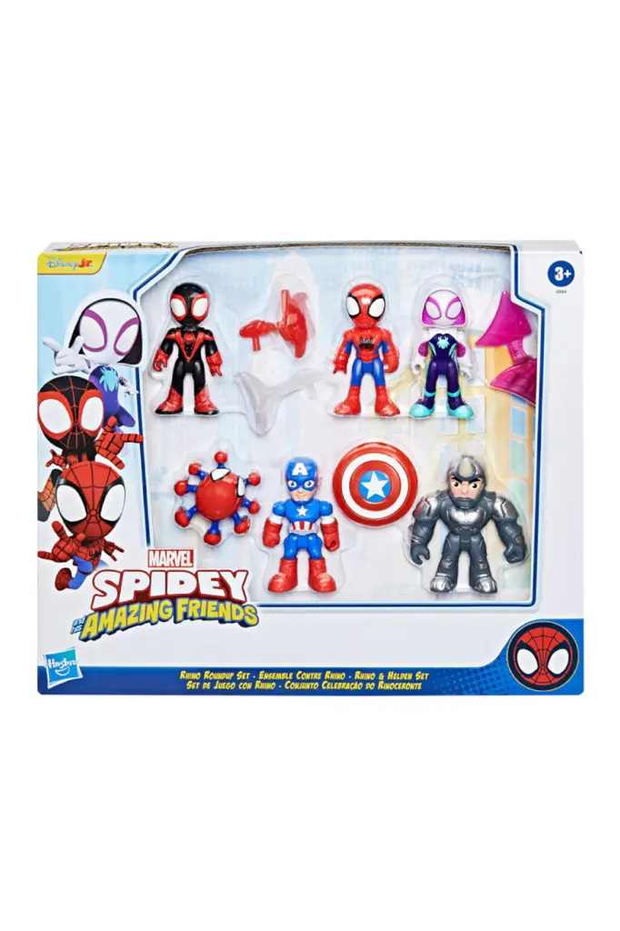Hasbro Marvel Spidey and His Amazing Friends Rhino Roundup Set G0664