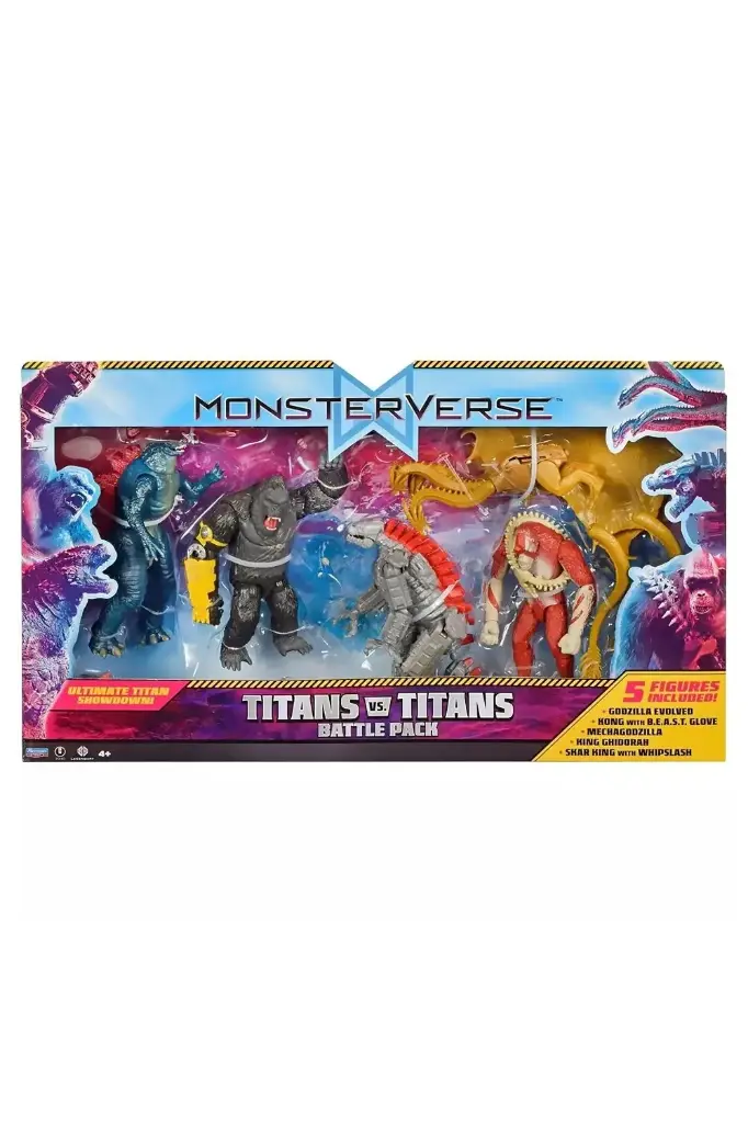 Playmates Monsterverse Titans Vs. Titans Battle Pack 35799