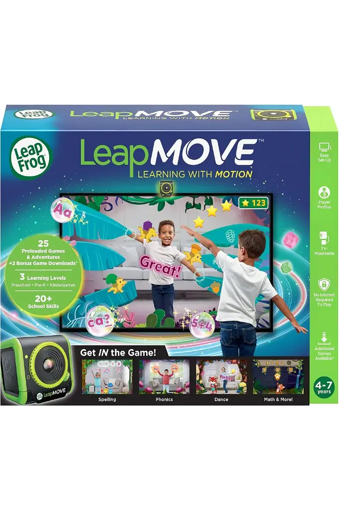 LeapFrog LeapMove Active Learning Video Game System 618703