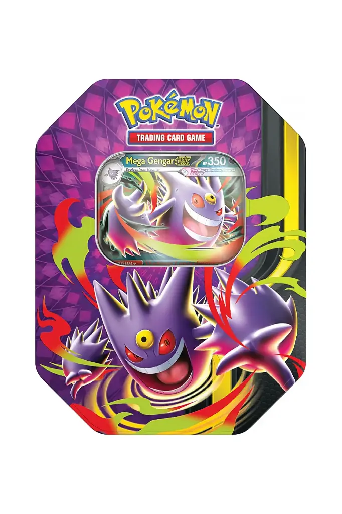 Pokemon Trading Cards Mega Gengar Ex Mega Moonlit Tin PK15587