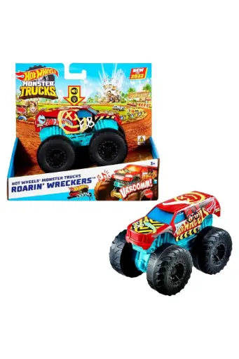 [BOYSAQCHDX60] Hot Wheels Monster Trucks Roarin' Wreckers - Demo Derby HDX60
