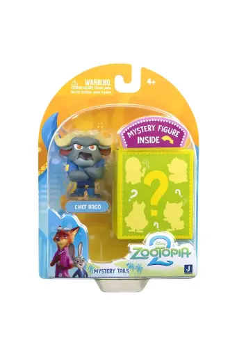 [BOYSGCAOTP0050] Disney Zootropolis 2'' Figure Mystery Tails Chief Bogo  OTP0050