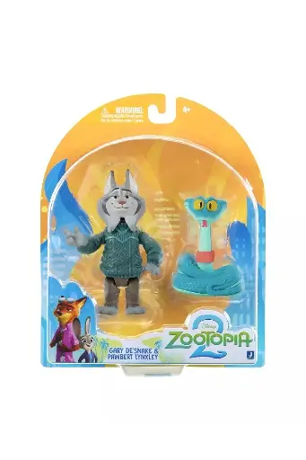 [BOYSGCAOTP0064] Disney Zootropolis 3'' Figure Gary De Snake & Pawbert Lynxley OTP0064