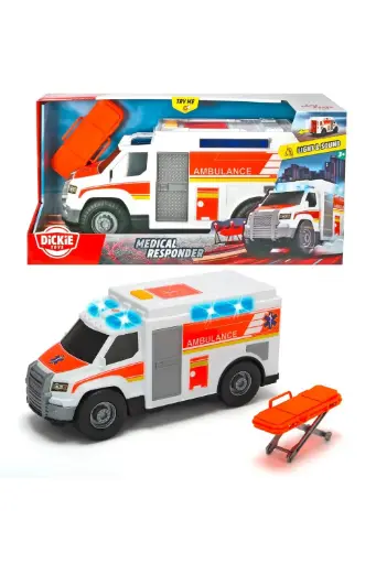 [BOYSNHE3306024] Dickie Toys Ambulance, Medical Responder with Light & Sound - 3306024