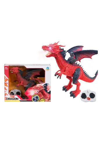 [BOYSNHE8888] ZF Remote Control Fire Dragon - Red 8888