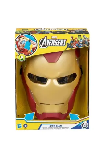 [BOYSNHEE6502] Avengers Marvel Iron Man Flip FX Mask with Flip-Activated Light Effects E6502