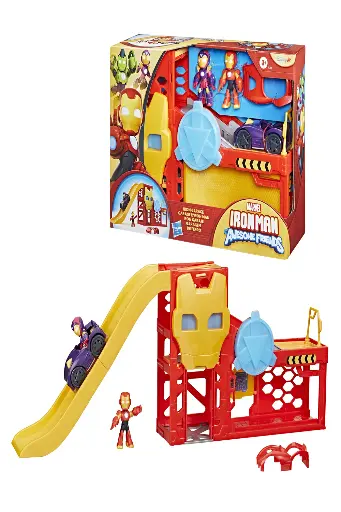 [BOYSNHEG1260] Marvel Iron Man and His Awesome Friends Iron Garage G1260
