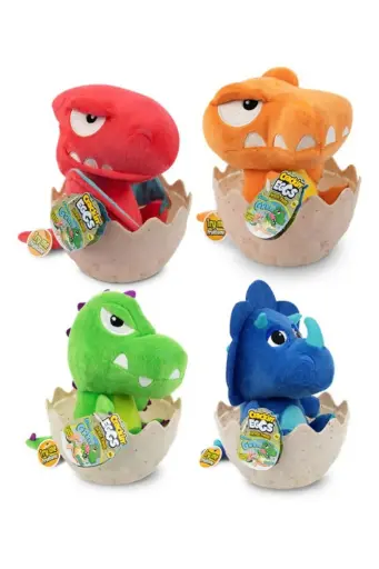 [BOYSNHESK014] Crackin Eggs  Jurassic Friends Mini Assorted Interactive Plush SK014