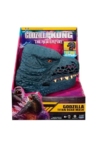 [BOYSOSE35671] Playmates Toys Godzilla x Kong The New Empire Interactive Mask - Godzilla 35671