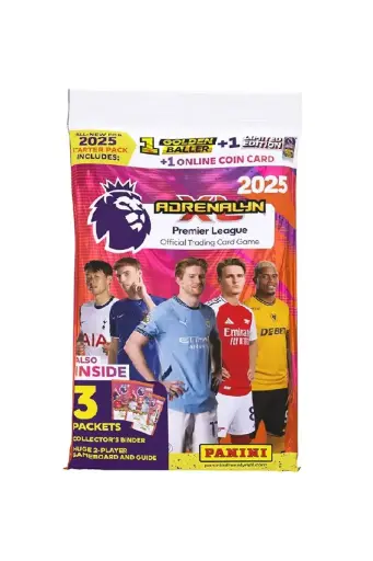 [BOYSOSE5317] Panini Adrenalyn XL Premier League Official Trading Card Game: All-New 2025 Starter Pack 5317