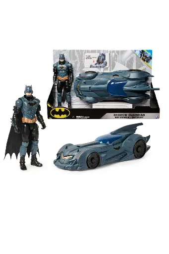 [BOYSOSE6070521] DC Comics Batman Shadow Guardian Batmobile and Batman Action Figure 6070521