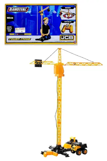 [BOYSTTG1416417] Teamsterz JCB Remote Control Crane Tower 100cm 1416417