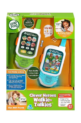 [BOYSTTG621703] LeapFrog Clever Heroes Walkie-Talkies 621703