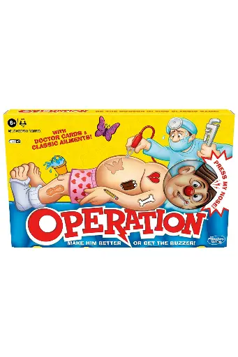 [BRDGNHEB2176E] Hasbro Gaming - Classic Operation B2176E