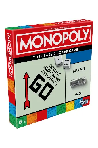 [BRDGNHEG0009E] Monopoly Classic Refresh - The Classic Board Game G0009E