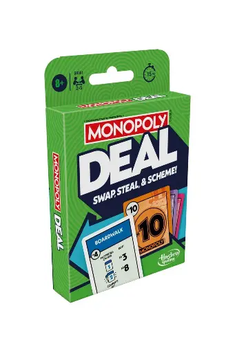 [BRDGNHEG0351] Monopoly Hasbro Gaming Monopoly Deal Card Game G0351