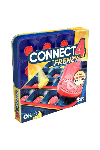 [BRDGNHEG2782] Connect 4 Frenzy - Bounce Disc to 4 in a Row G2782