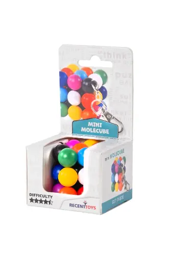 [BRDGNHEM5047] Recent Toys Mini Molecube Puzzle Keychain M5047