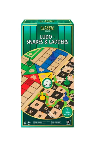 [BRDGUTGT2304MA] Classic Games Ludo Snakes & Ladders T2304MA