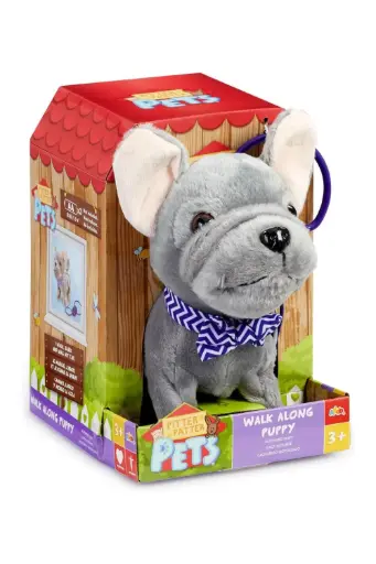 [EYRSGCA1511177] Addo Pitter Potter Pets Walk Along Puppy Frenchie 1511177