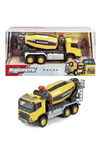 [EYRSNHE3723005] Majorette Volvo Metal Truck Cement Mixer 3723005