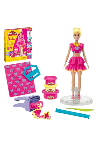 [EYRSNHEG1361] Play-Doh Barbie Ruffles & Bows G1361