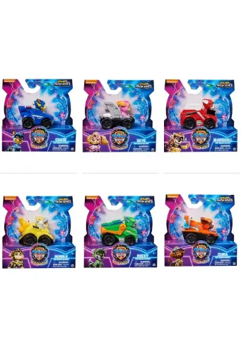 [EYRSOSE6067086] Paw Patrol The Mighty Movie Pup Squad Racers Assorted 6067086