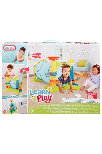 [EYRSSTC639838] Little Tikes Learn & Play 2-in-1 Activity Tunnel 639838