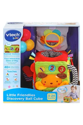 [EYRSTTG528203] VTech Baby Little Friendlies Discovery Ball Cube 528203