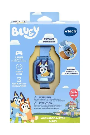 [EYRSTTG554503]  VTech Bluey Wackadoo Watch - Bluey 554503