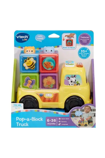 [EYRSTTG568403] Vtech Pop-a-Block Truck 568403
